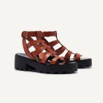 ⁦SANDALS GLADIATOR CIARA BROWN⁩ – תמונה ⁦2⁩