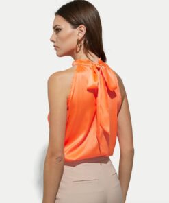 KAYLEE HALTER BLOUSE