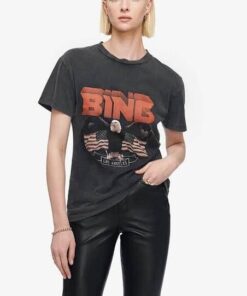 ANINE BING  - VINTAGE LOOK BING TEE