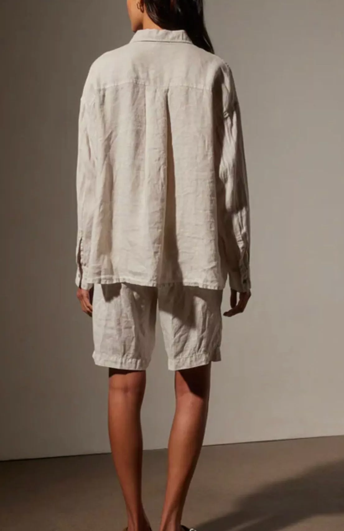 JAMES PERSE -  LINEN OVERSIZED SHIRT