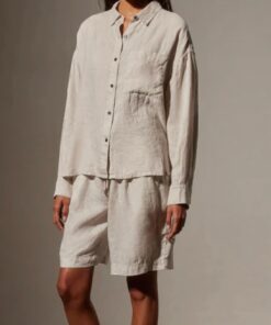 JAMES PERSE -  LINEN OVERSIZED SHIRT