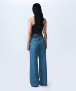 SLVRLAKE - RE - WOEKEDE EVA DBI WAISTBAND PACIFIC MOON