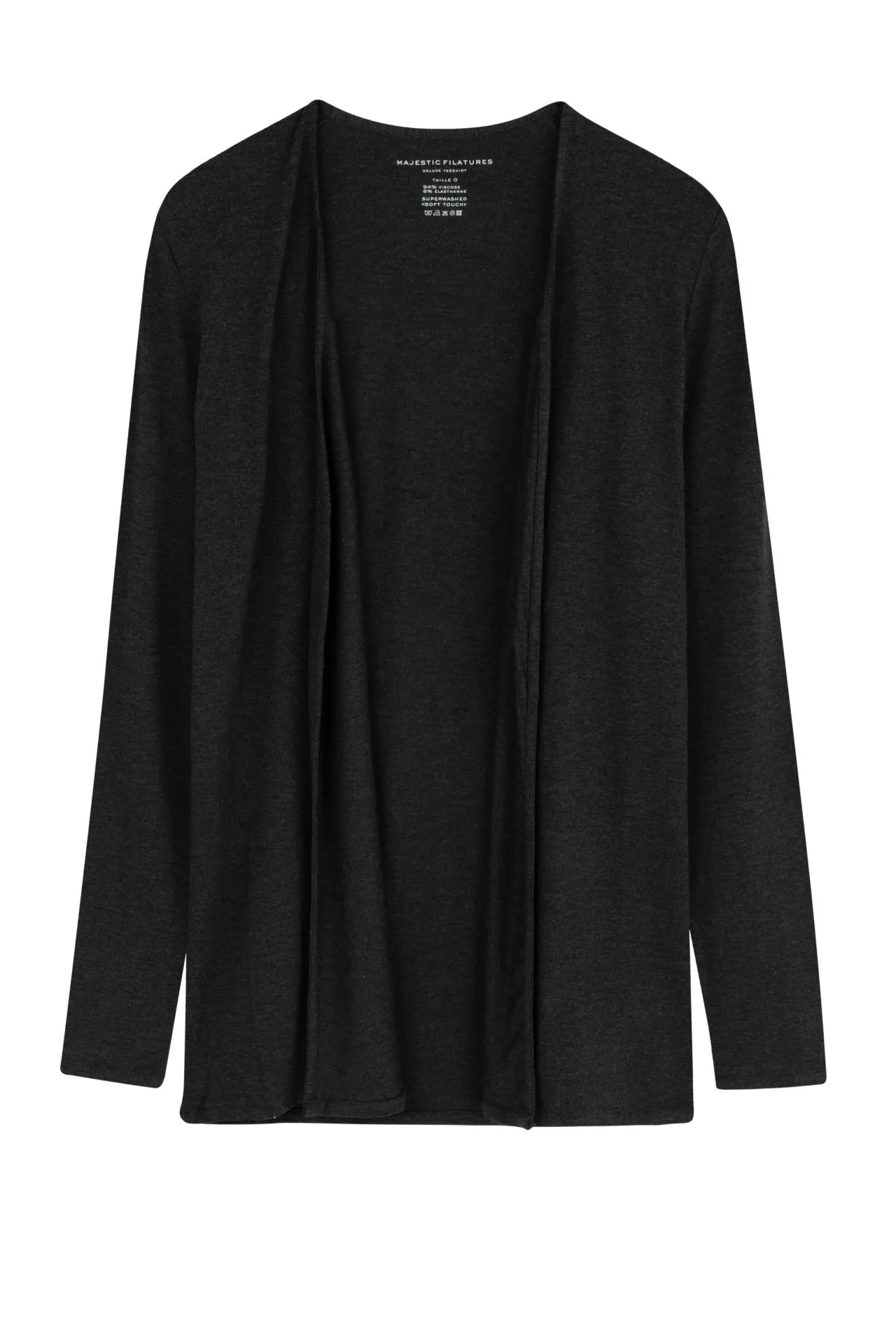 MAJESTIC- LONG SLEEVE CARDIGAN