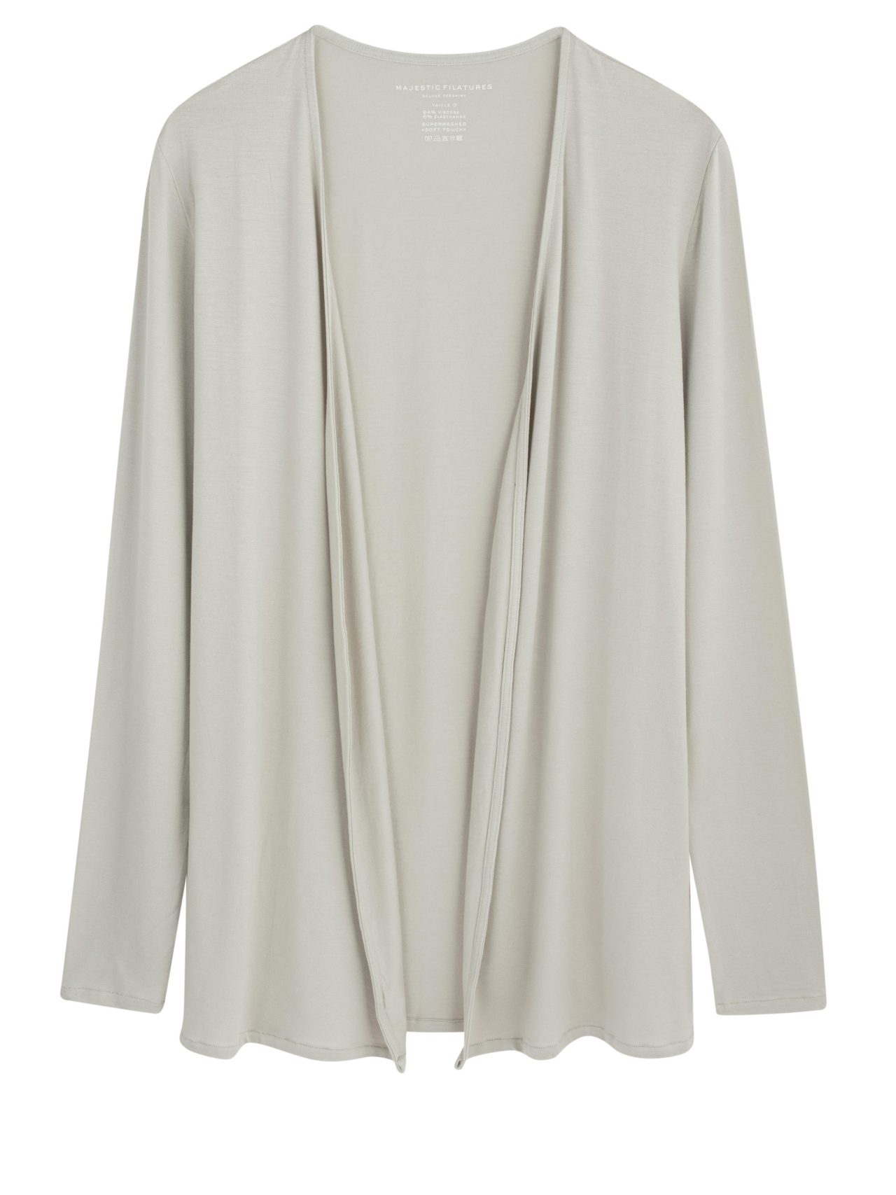 MAJESTIC- LONG SLEEVE CARDIGAN