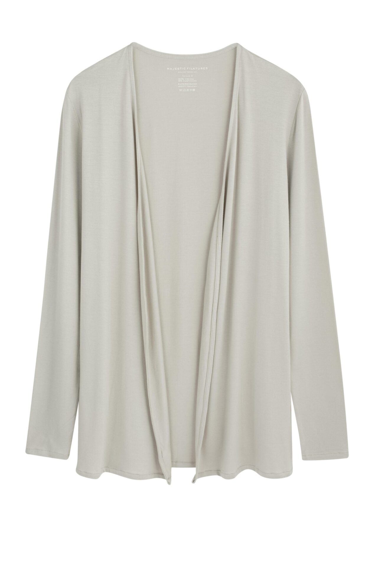 MAJESTIC- LONG SLEEVE CARDIGAN