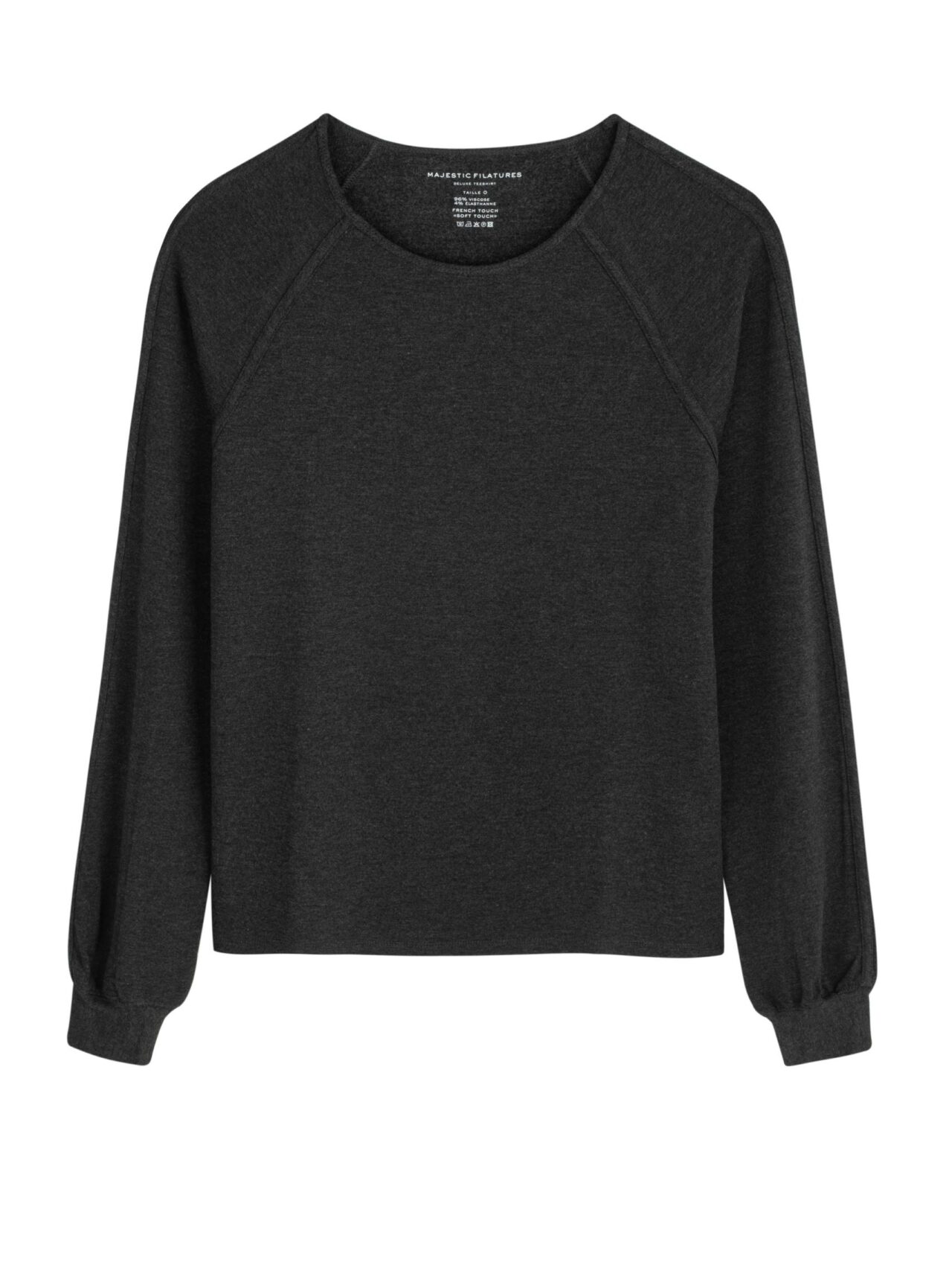 MAJESTIC- SAILOR NECK LONG SLEEVES