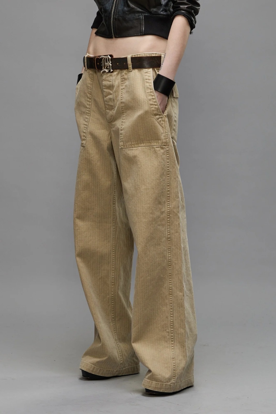 R13- WIDE LEG U TILITY PANT