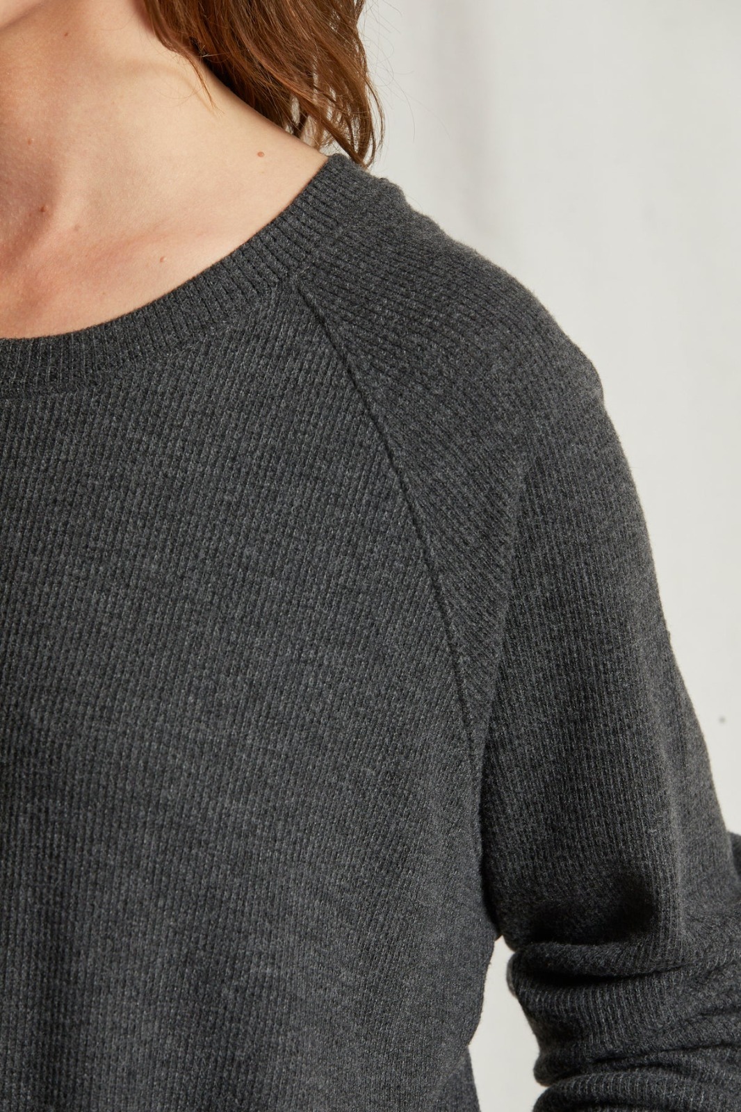 PERFECT WHITE TEE - YOUNG BRUSHED THERMAL RSGLAN T0P