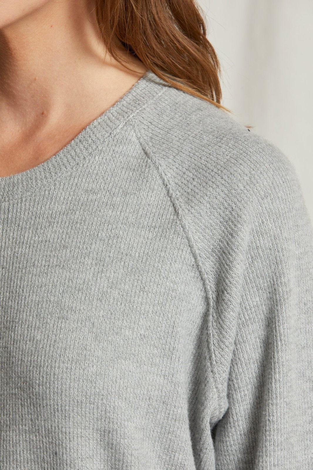 PERFECT WHITE TEE - YOUNG BRUSHED THERMAL RSGLAN T0P