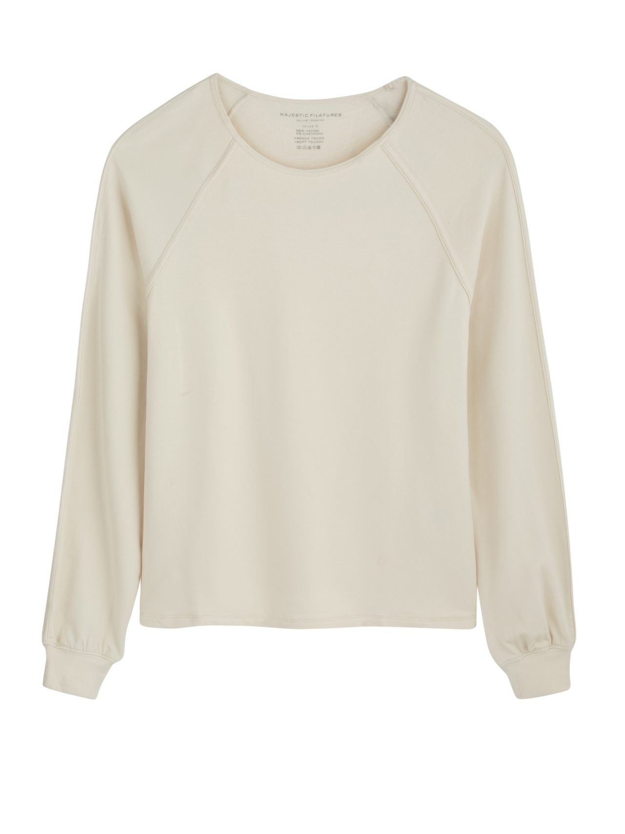 MAJESTIC- SAILOR NECK LONG SLEEVES