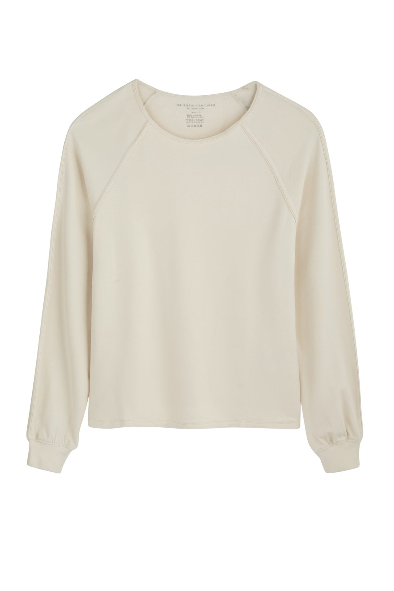 MAJESTIC- SAILOR NECK LONG SLEEVES
