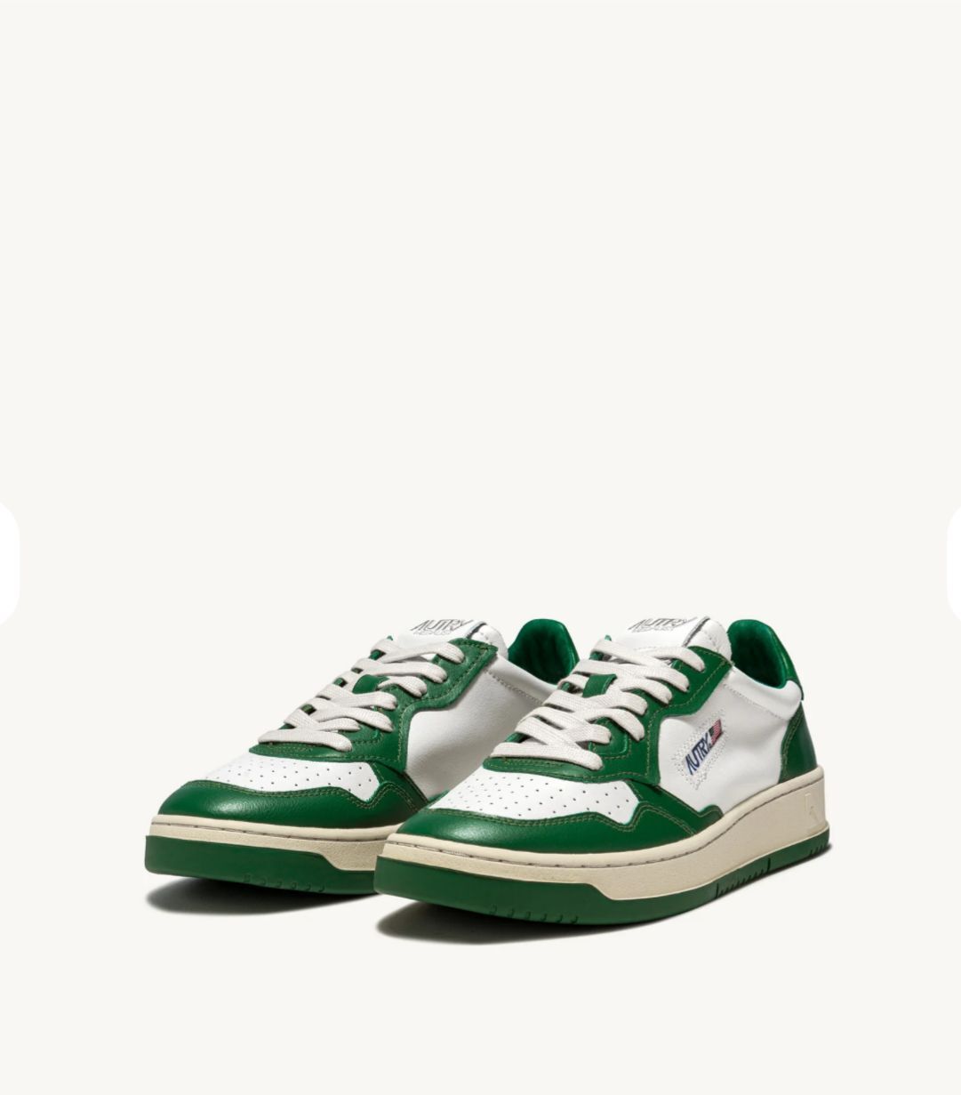 AUTRI - MEDALIST LOW BICOLOR SNEAKERS