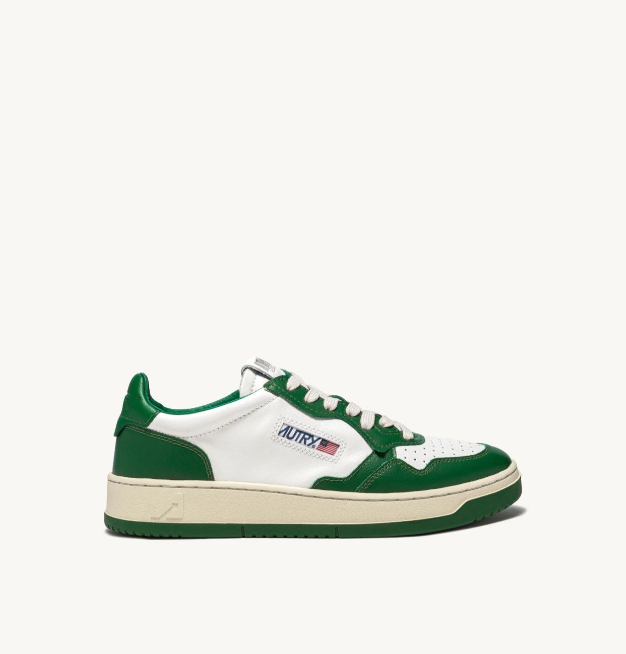 AUTRI - MEDALIST LOW BICOLOR SNEAKERS