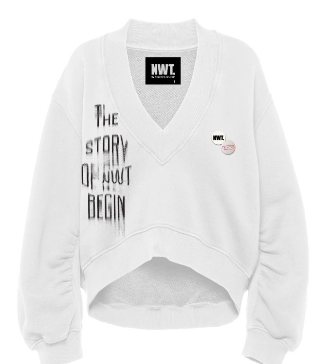 NEWTONE - MARLEE STORY SWEATSHIRT DIRTY WHITE