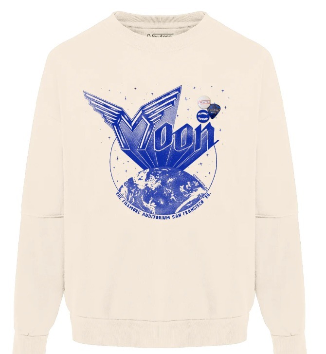 NEWTONE - MARLEE STORY SWEATSHIRT DIRTY WHITE