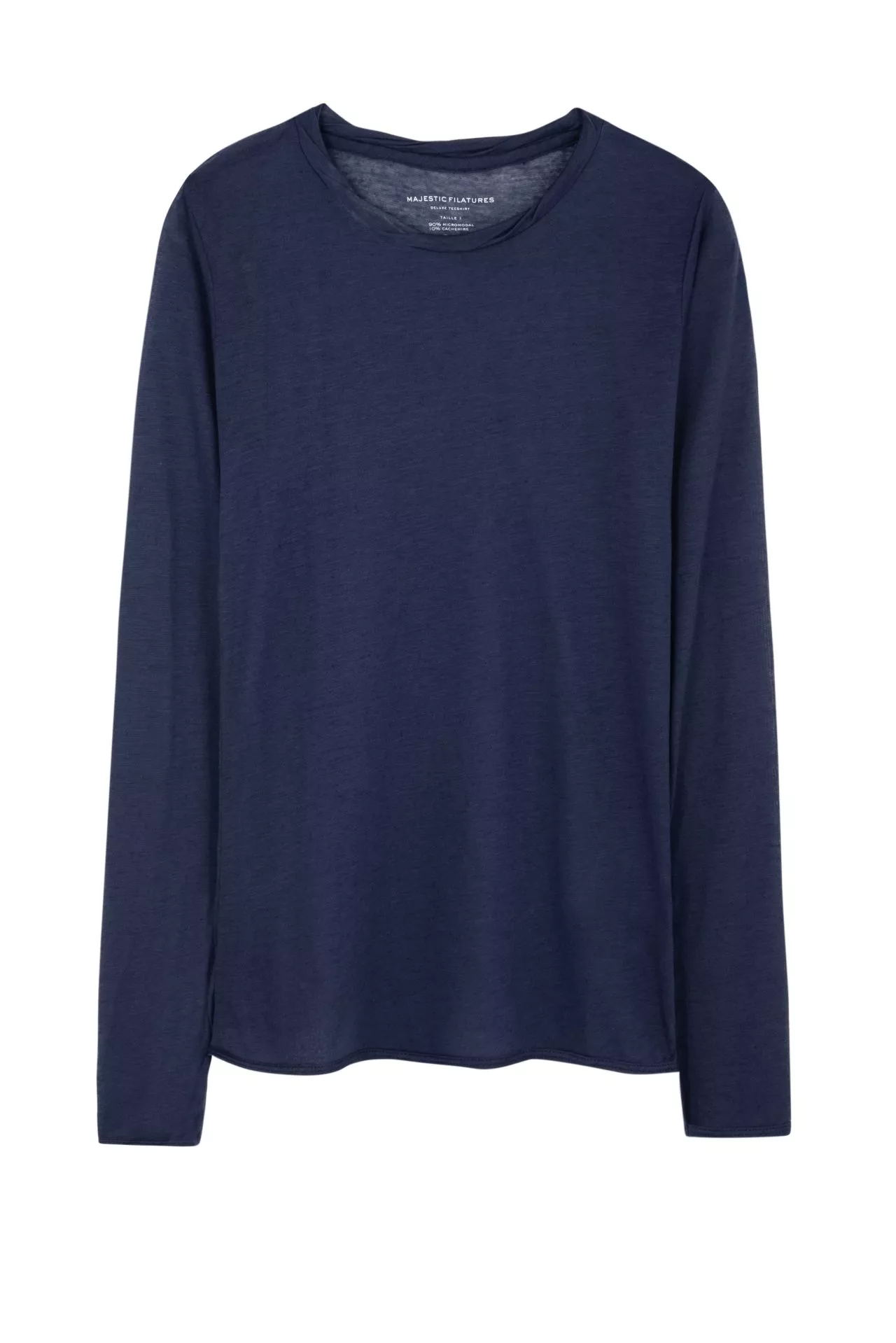 MAJESTIC - ROUND NECK LONG SLV