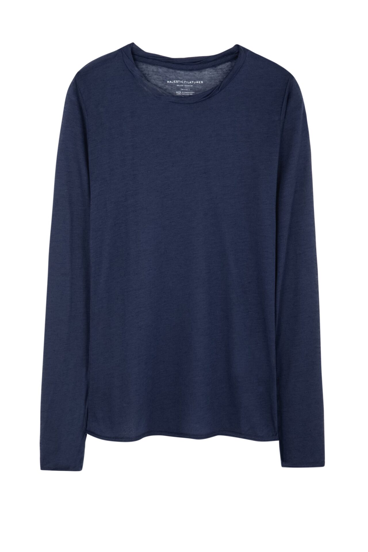 MAJESTIC - ROUND NECK LONG SLV