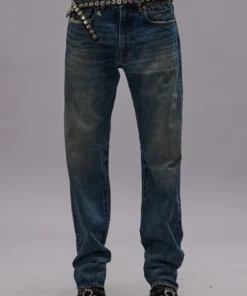 R13 - BOYFRIEND JEAN ASPEN SELVEDGE BLUE