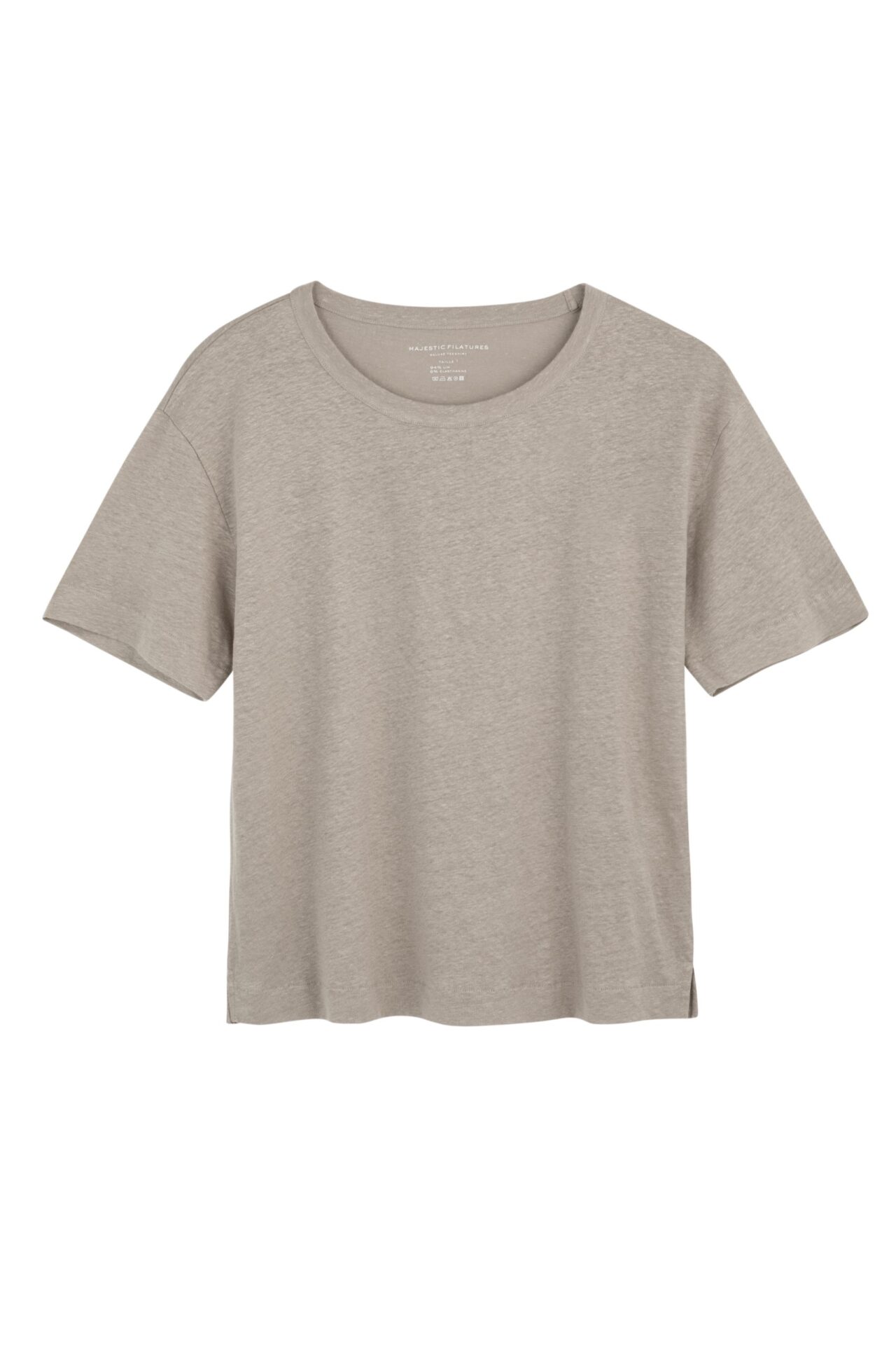 MAJESTIC - NECK SHORT SLV