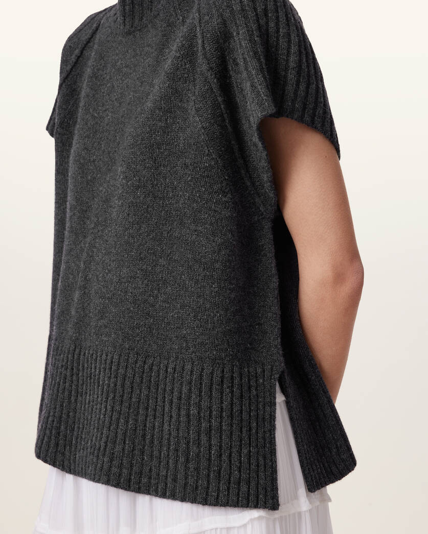 ALLSAINTS - REYA CROPPED MAC