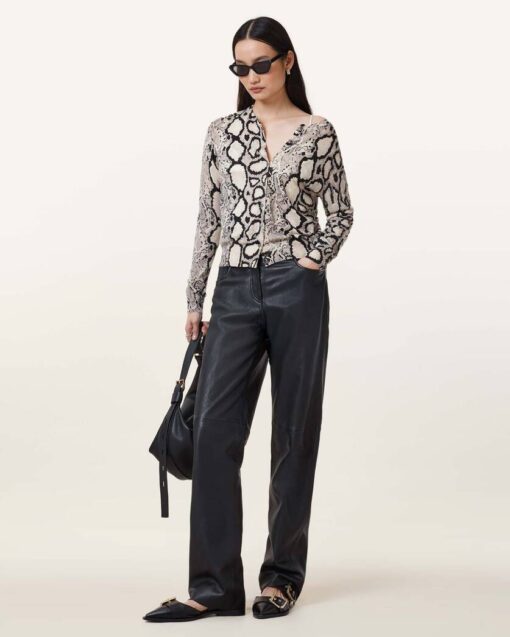 ALLSAINTS - REYA CROPPED MAC