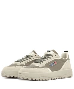 AUTRY - WILDPACE LOW SNEAKERS IN ELMOND AND WHITE CORDURA AND SUEDE