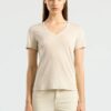 COTTONCITIZEN - V NECK TEE - VINTAGE OATMEAL