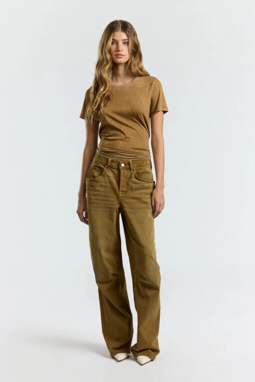 COTTONCITIZEN - STANDARD TEE - VINTAGE BURNT HONEY
