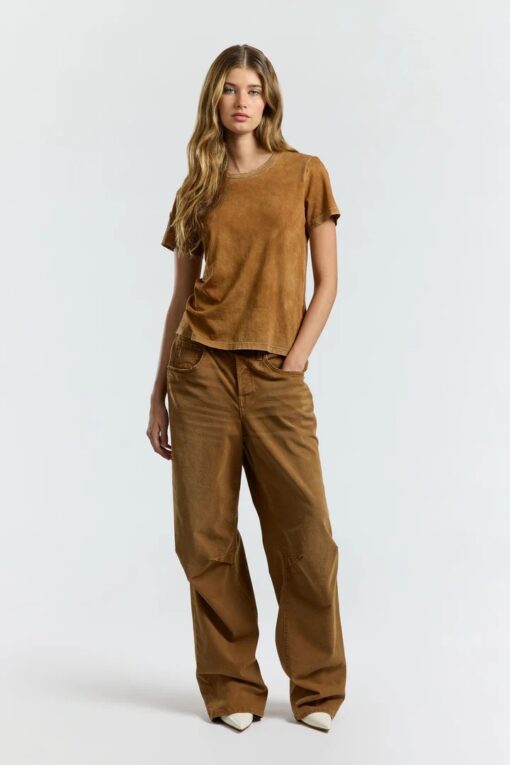 COTTONCITIZEN - STANDARD TEE - VINTAGE BURNT HONEY