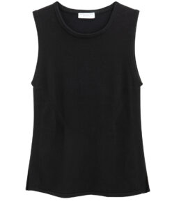 MAJESTIC - ROUND NECK SLEEVELESS