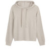 MAJESTIC - HOODY SWEATER-RAW WHITE