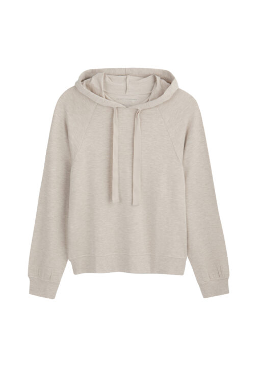 MAJESTIC - HOODY SWEATER - RAW WHITE