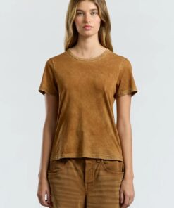 COTTONCITIZEN - STANDARD TEE - VINTAGE BURNT HONEY