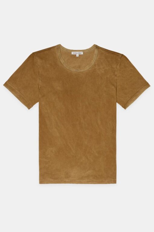 COTTONCITIZEN - STANDARD TEE - VINTAGE BURNT HONEY