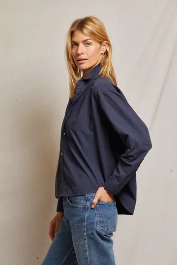 PERFECT WHITE -BUTTON DOWN SHIRT- JEAMES