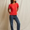 PERFECT WHITE -BOXY CREW TEE- HARLEY