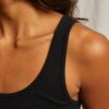 ⁦PERFECT WHITE – MIA FINE RIB BINDED TANK⁩ – תמונה ⁦3⁩