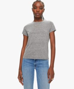 PERFECT WHITE- LISA  FITTED SHORT SLEEVE TEE
