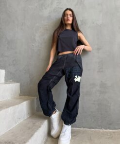 FREECITY sweatpant - creamy/army