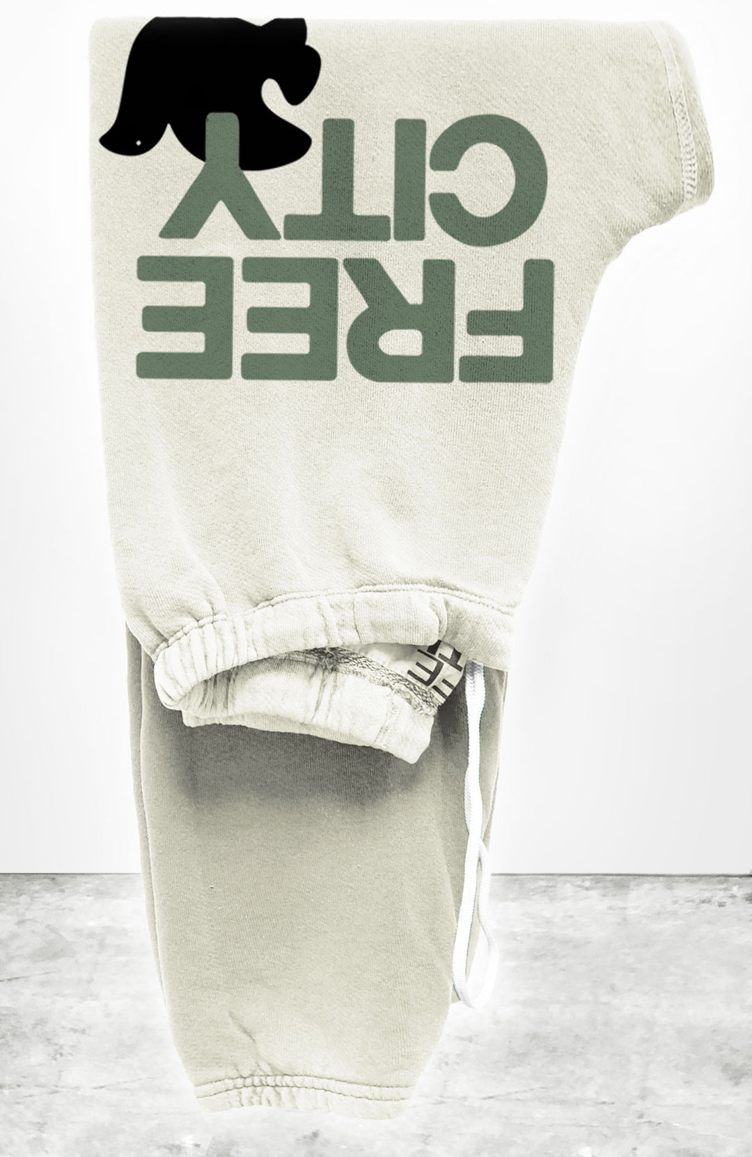 FREE-CITY - SUPERSHOP MALIBU CIRCA'2005 SUPERVINTAGE YUMM OG sweatpant - hotred powder