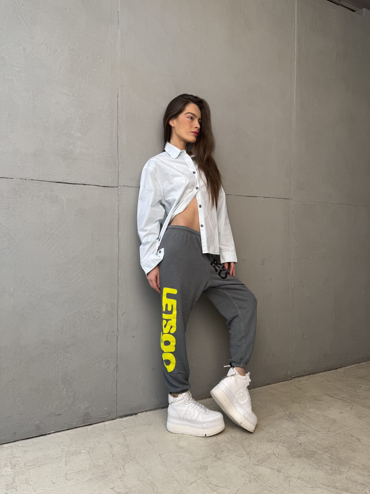 FREE CITY - CIRCA'99 OG LETSGO OLDSCHOOL POLYBLEND/FLUFF sweat - artyard yellow