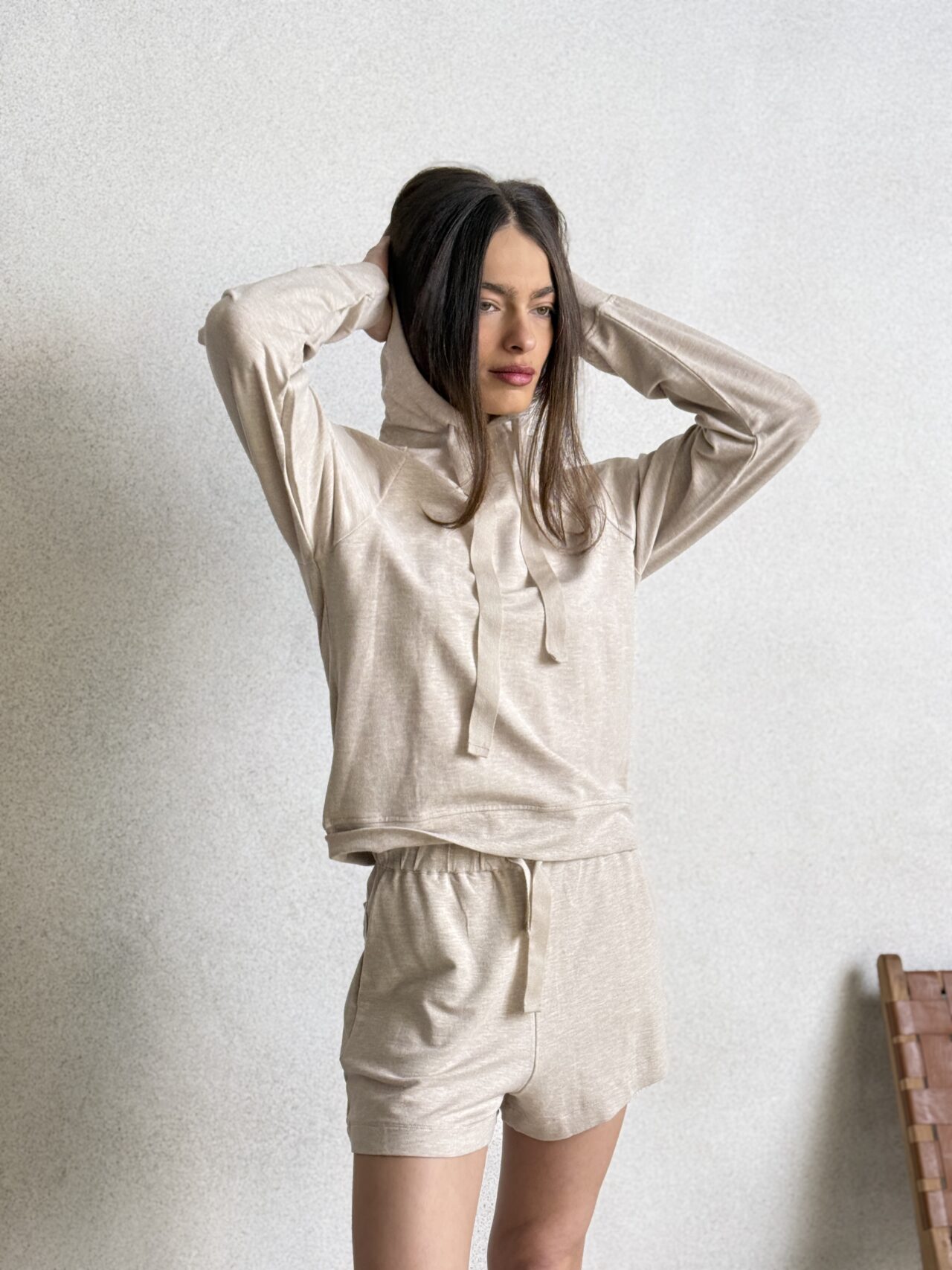 FREECITY sweatpant - creamy/army