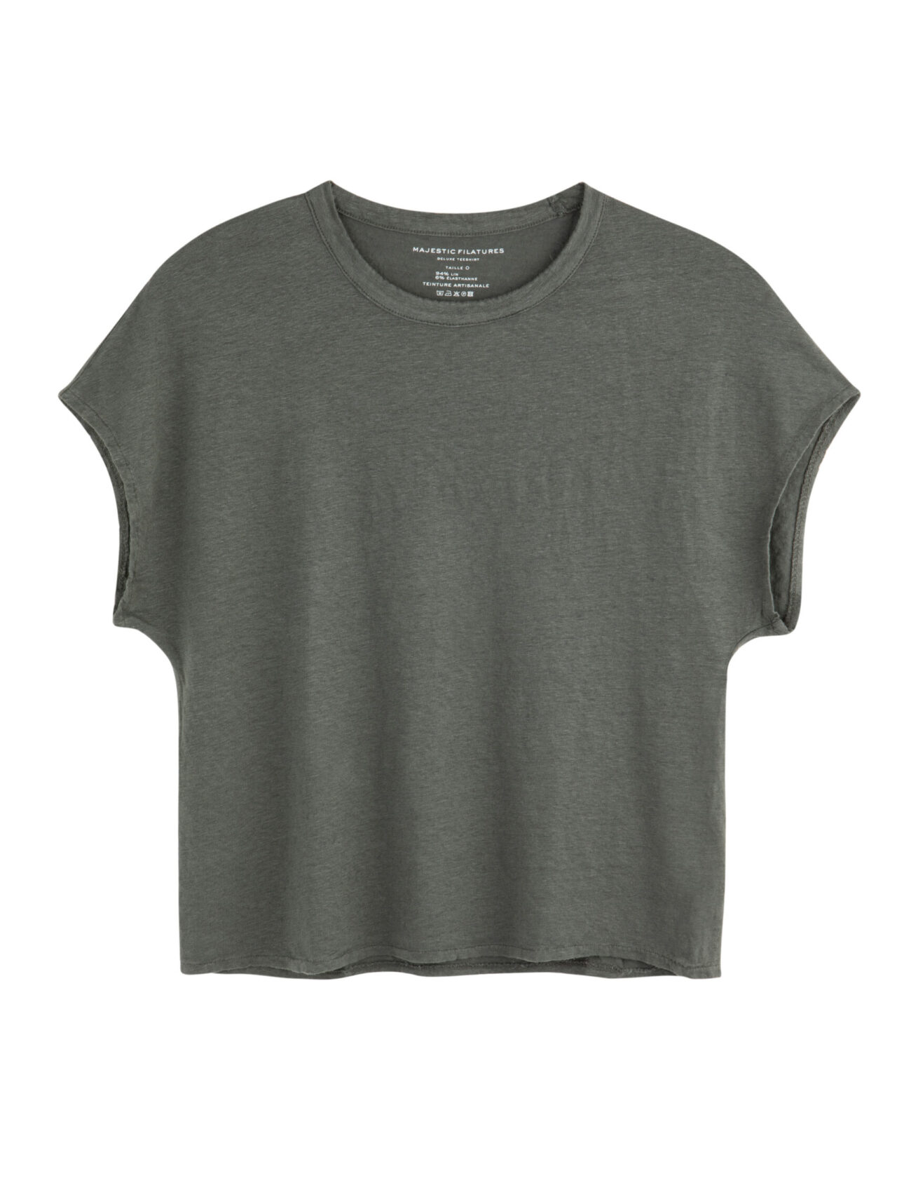 MAJESTIC - ROUND NECK SLEEVLESS
