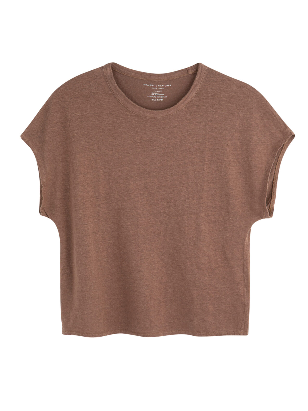 MAJESTIC - ROUND NECK SLEEVLESS