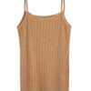 MAJESTIC - TANK TOP-CAMEL