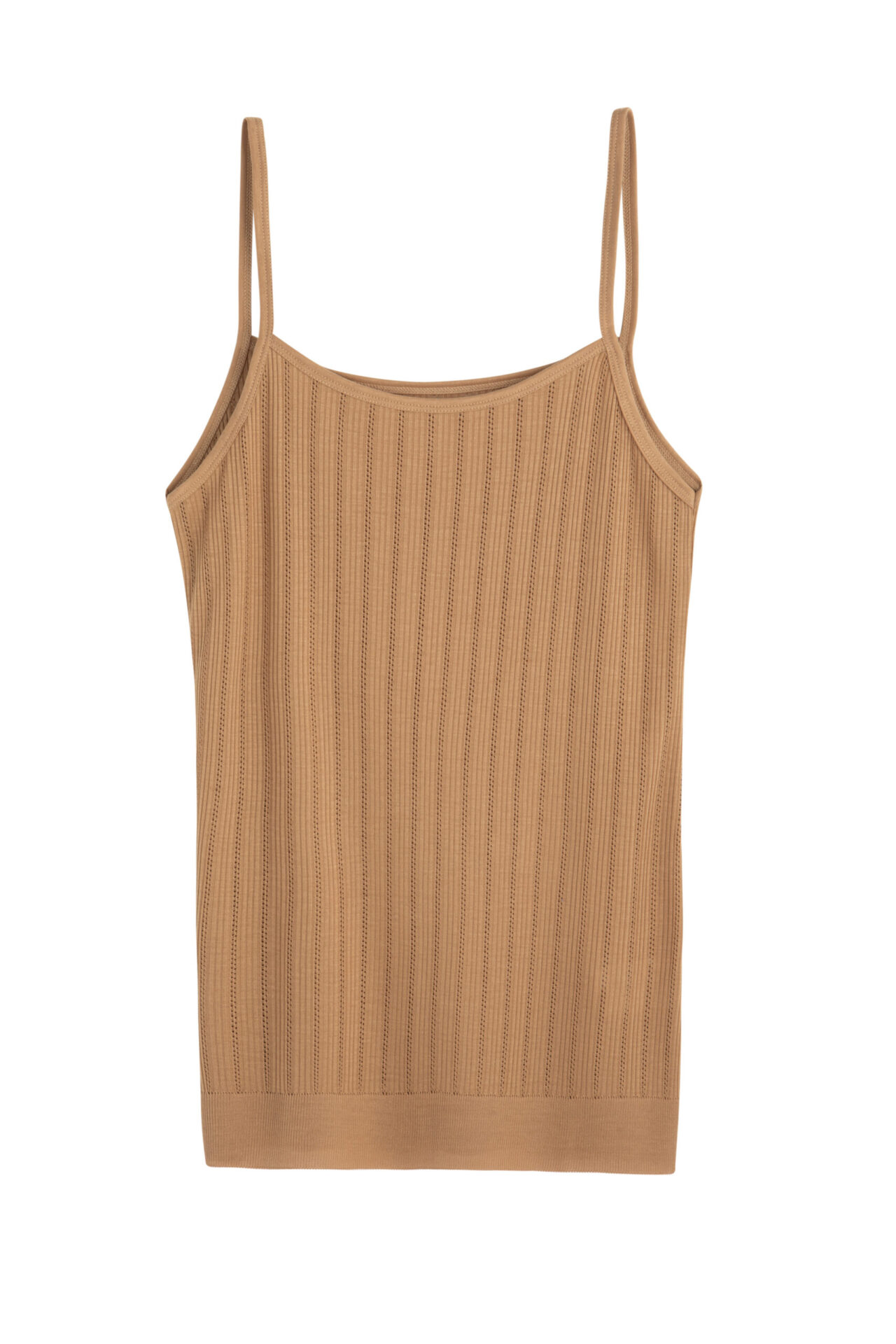 MAJESTIC - TANK TOP-CAMEL