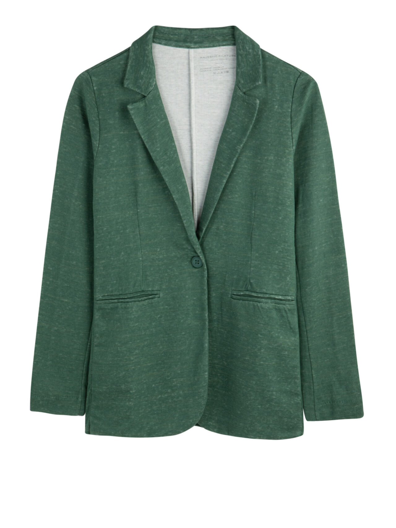 MAJESTIC - JACKET PIPED POCKETS