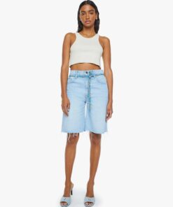 PERFECT WHITE- LISA  FITTED SHORT SLEEVE TEE