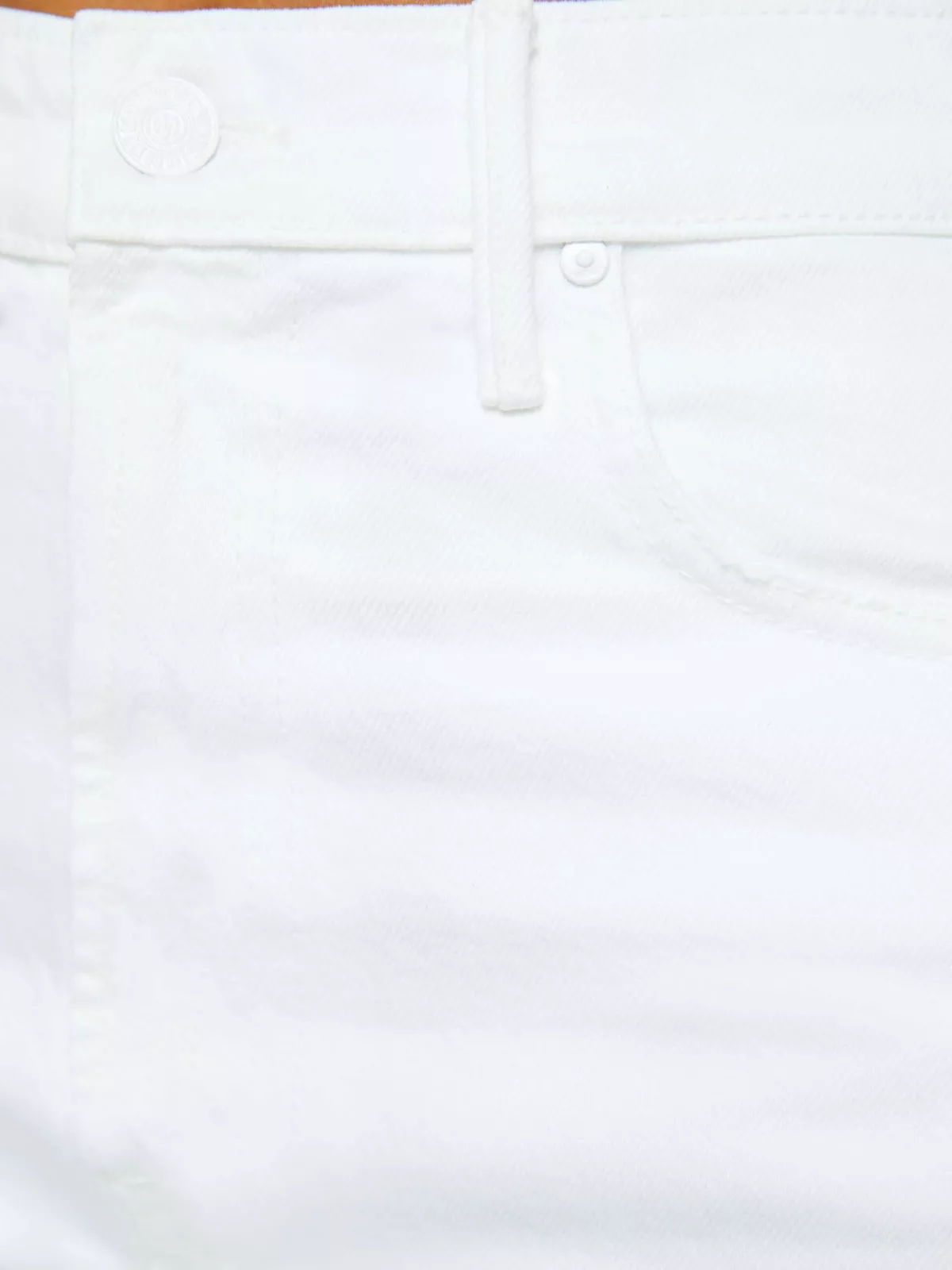 PERFECT WHITE- LISA  FITTED SHORT SLEEVE TEE