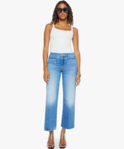 MOTHER -PATCH PKT MID RISE MAVEN ANKLE